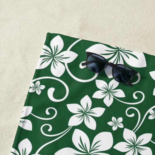 BLAUE HAWAII (GRÜNE WÄLDER) STRANDTUCH (Beispiel)