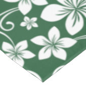 BLAUE HAWAII (GRÜNE WÄLDER) TISCHDECKE (Schrägansicht)