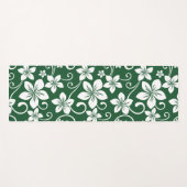 BLAUE HAWAII (GRÜNE WÄLDER) YOGAMATTE (Vorderseite (Horizontal))