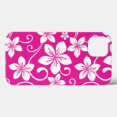 BLAUE HAWAII (HOT PINK) Case-Mate iPhone HÜLLE (Rückseite (Horizontal))