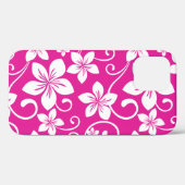 BLAUE HAWAII (HOT PINK) Case-Mate iPhone HÜLLE (Rückseite (Horizontal))