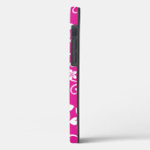 BLAUE HAWAII (HOT PINK) Case-Mate iPhone HÜLLE (Rückseite / Links)