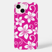 BLAUE HAWAII (HOT PINK) Case-Mate iPhone HÜLLE (Rückseite)