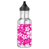 BLAUE HAWAII (HOT PINK) EDELSTAHLFLASCHE (Rechts)