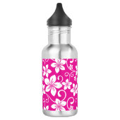 BLAUE HAWAII (HOT PINK) EDELSTAHLFLASCHE (Links)
