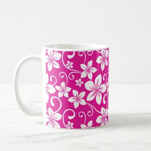 BLAUE HAWAII (HOT PINK) KAFFEETASSE (Links)