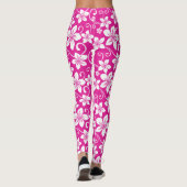 BLAUE HAWAII (HOT PINK) LEGGINGS (Rückseite)