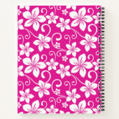 BLAUE HAWAII (HOT PINK) NOTIZBLOCK (Rückseite)