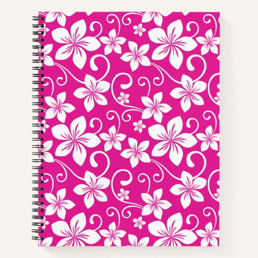 BLAUE HAWAII (HOT PINK) NOTIZBLOCK (Vorderseite)