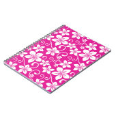 BLAUE HAWAII (HOT PINK) NOTIZBLOCK (Linke Seite)