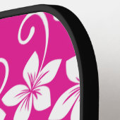 BLAUE HAWAII (HOT PINK) PICKLEBALL SCHLÄGER (Linke Seite)