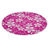 BLAUE HAWAII (HOT PINK) SCHNEIDEBRETT (Ecke)