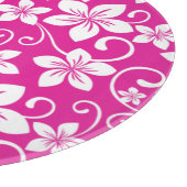 BLAUE HAWAII (HOT PINK) SCHNEIDEBRETT (Ecke)