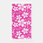 BLAUE HAWAII (HOT PINK) SERVIETTE (Vorderseite)