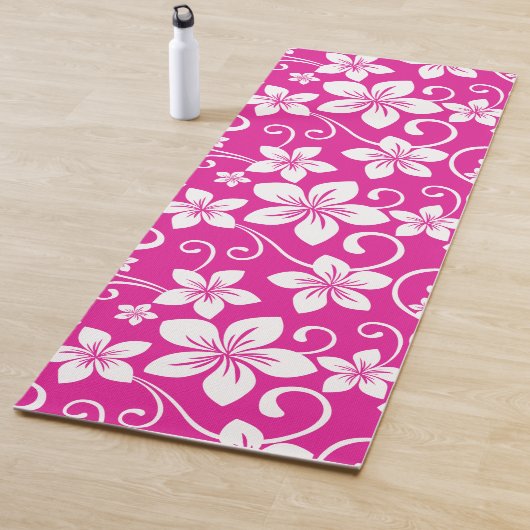 BLAUE HAWAII (HOT PINK) YOGAMATTE (Beispiel)