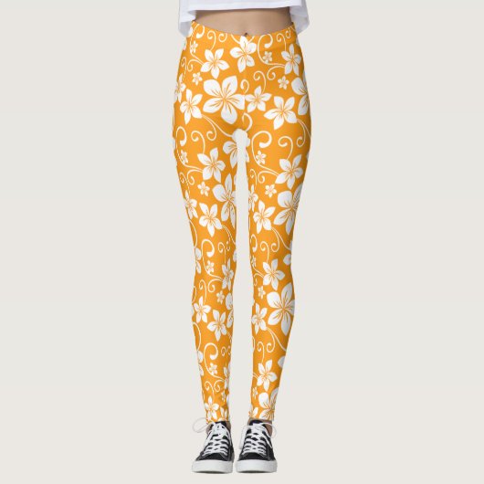 BLAUE HAWAII (MANDARINE) LEGGINGS (Vorderseite)