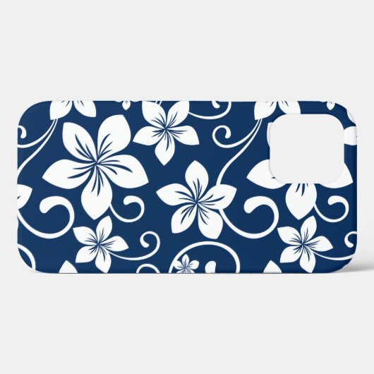 BLAUE HAWAII (NAVY) Case-Mate iPhone HÜLLE (Rückseite (Horizontal))