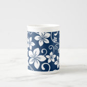 BLAUE HAWAII (NAVY) KNOCHENCHINA TASSE (Vorderseite)