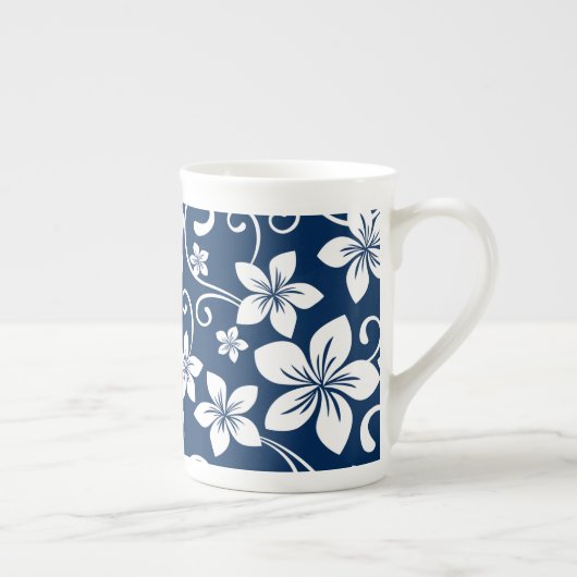 BLAUE HAWAII (NAVY) KNOCHENCHINA TASSE (Rechts)