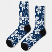 BLAUE HAWAII (NAVY) SOCKEN (Linkes Detail)