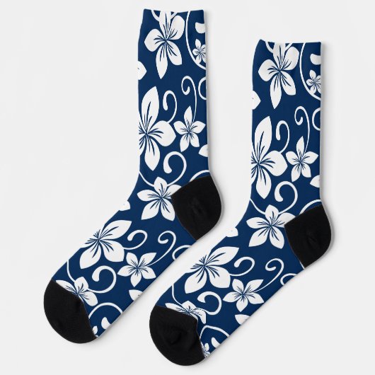 BLAUE HAWAII (NAVY) SOCKEN (Linkes Detail)