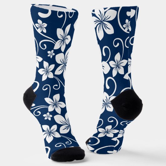 BLAUE HAWAII (NAVY) SOCKEN (Gewinkelt)