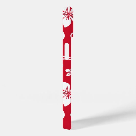 BLAUE HAWAII (RED) Case-Mate iPhone FALL Case-Mate iPhone Hülle (Rückseite / Rechts)