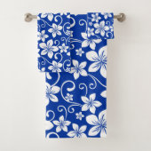 BLAUE HAWAII (ROYAL BLUE) BAD TOWEL SET (Insitu)