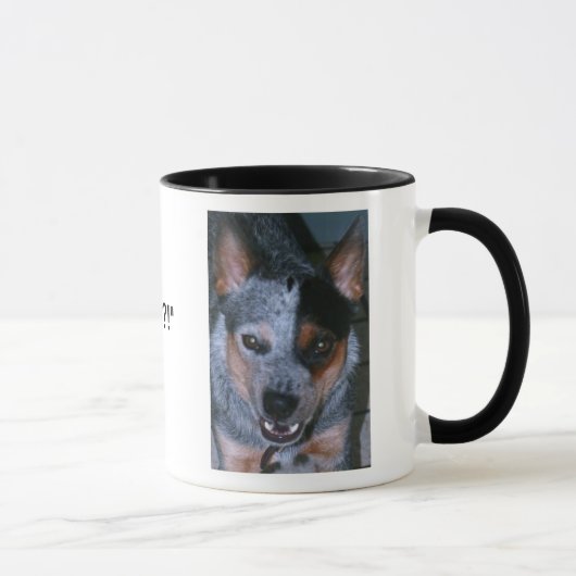 Blaue Heeler Kaffee-Tasse Tasse (Rechts)
