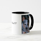 Blaue Heeler Kaffee-Tasse Tasse (VorderseiteRechts)