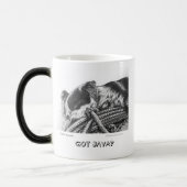 Blaue Heeler Tasse "got Java? " (Links)