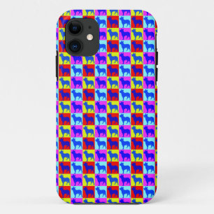 Blaue Heelers Farbwand Case-Mate iPhone Hülle