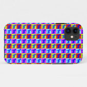 Blaue Heelers Farbwand Case-Mate iPhone Hülle (Rückseite (Horizontal))