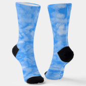 Blaue & hellblaue Socken (Gewinkelt)