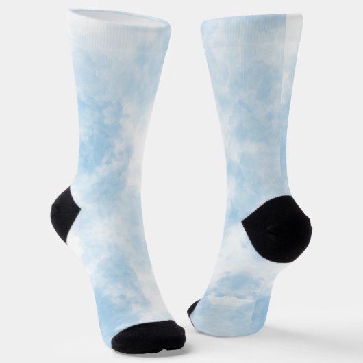 Blaue & hellblaue Socken (Gewinkelt)