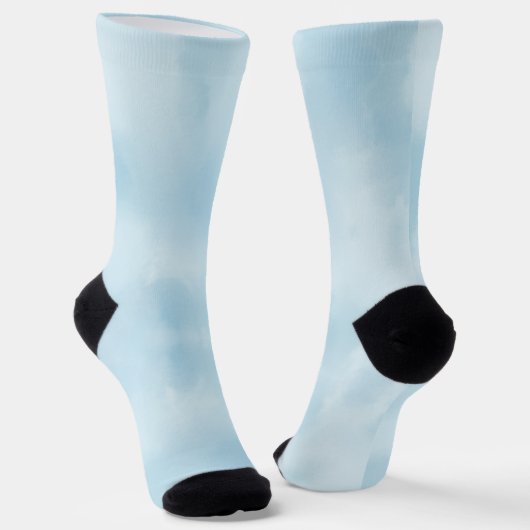 Blaue & hellblaue Socken (Gewinkelt)