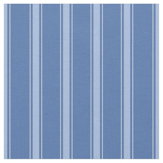 Blaue & Hellblaue Streifen Stoff (Nahaufnahme)