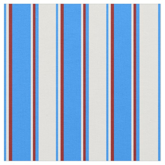 Blaue, helle und dunkelrote Streifen Stoff (Nahaufnahme)