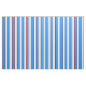 Blaue, helle und dunkelrote Streifen Stoff (Fat Quarter (45,7 x 55,9 cm))