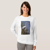 Blaue Herbergsvogel T-Shirt (Vorne ganz)