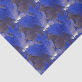 Blaue Herbstleaves Seidenpapier (Ausschnitt)