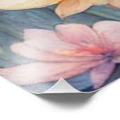 Blaue Herde (Rainbow Birds) 1 Fotodruck (Ecke)