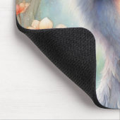 Blaue Herde (Rainbow Birds) 1 Mousepad (Ecke)