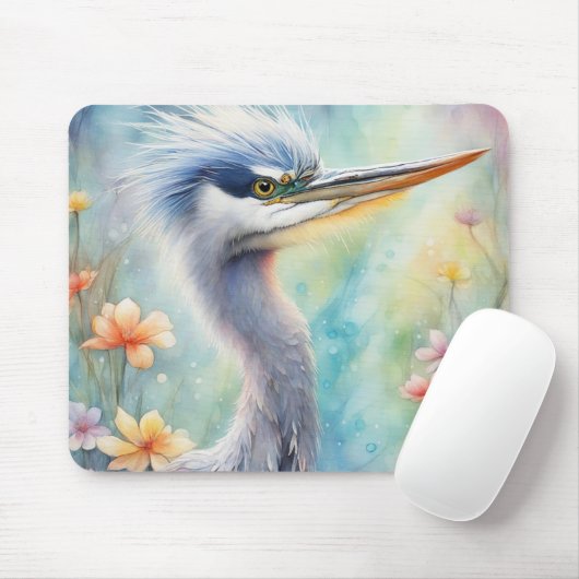 Blaue Herde (Rainbow Birds) 1 Mousepad (Mit Mouse)