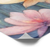 Blaue Herde (Rainbow Birds) 1 Poster (Ecke)
