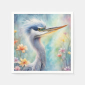 Blaue Herde (Rainbow Birds) 1 Serviette (Vorderseite)