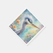Blaue Herde (Rainbow Birds) 1 Serviette (Ecke)