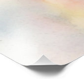 Blaue Herde von Rainbow Birds 2 Fotodruck (Ecke)