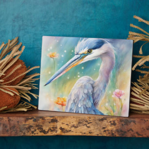 Blaue Herde von Rainbow Birds 2 Fotoplatte