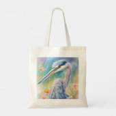 Blaue Herde von Rainbow Birds 2 Tragetasche (Rückseite)